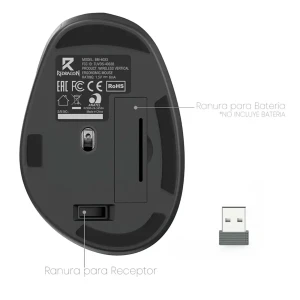 ماوس بی سیم ارگونومیک ردراگون مدل  BM 4033